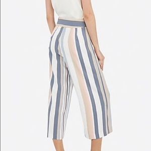 Cropped high rise culottes